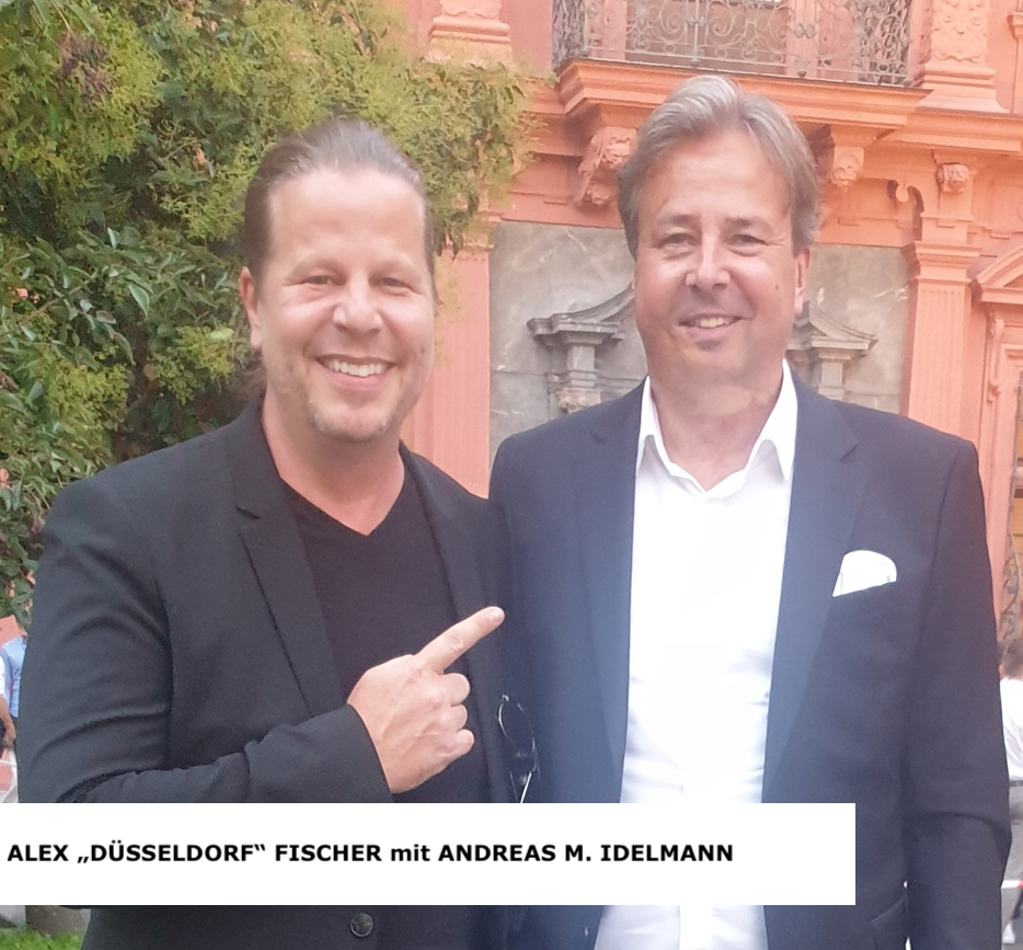 Alex Fischer mit Andreas M. Idelmann