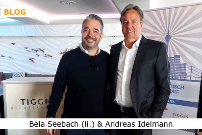 Bela Seebach mit Andreas M. Idelmann