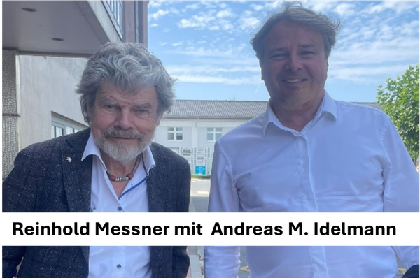 Andreas M. Idelmann mit Reinhold Messner Nr. 6