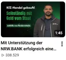 Mit Unterstützung der NRW.BANK erfolgreich einen Kfz-Handel mit Werkstatt übernehmen